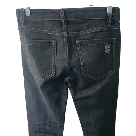 BCBG Maxazria Agnes Bootcut Denim in Lava charcoal gray size 26 - Picture 6 of 12